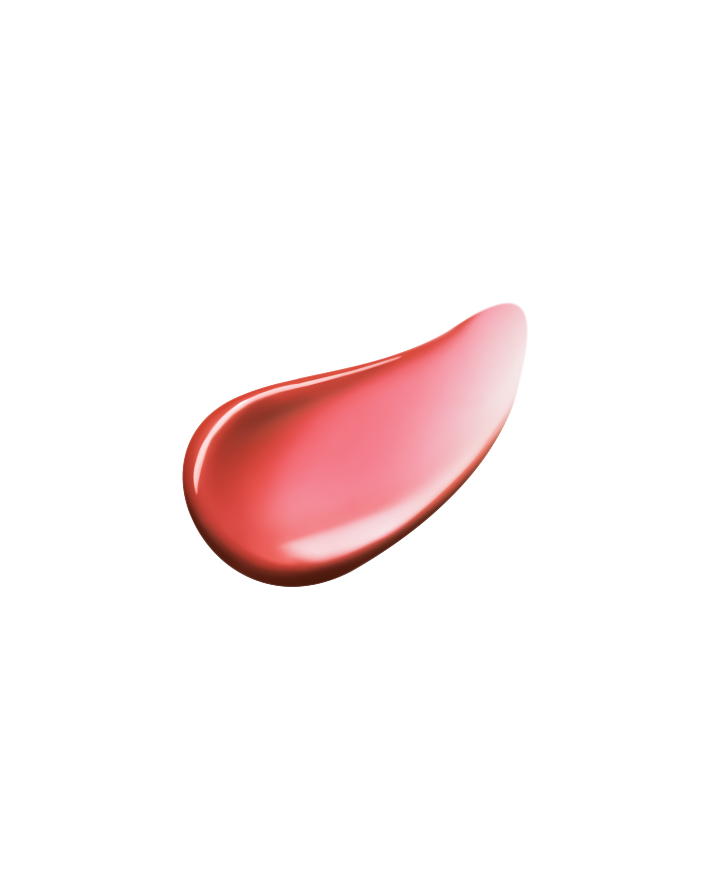 Photo of a Dewy texture with a glossy finish that stands out under the light. SHADE: Always-Right Red.