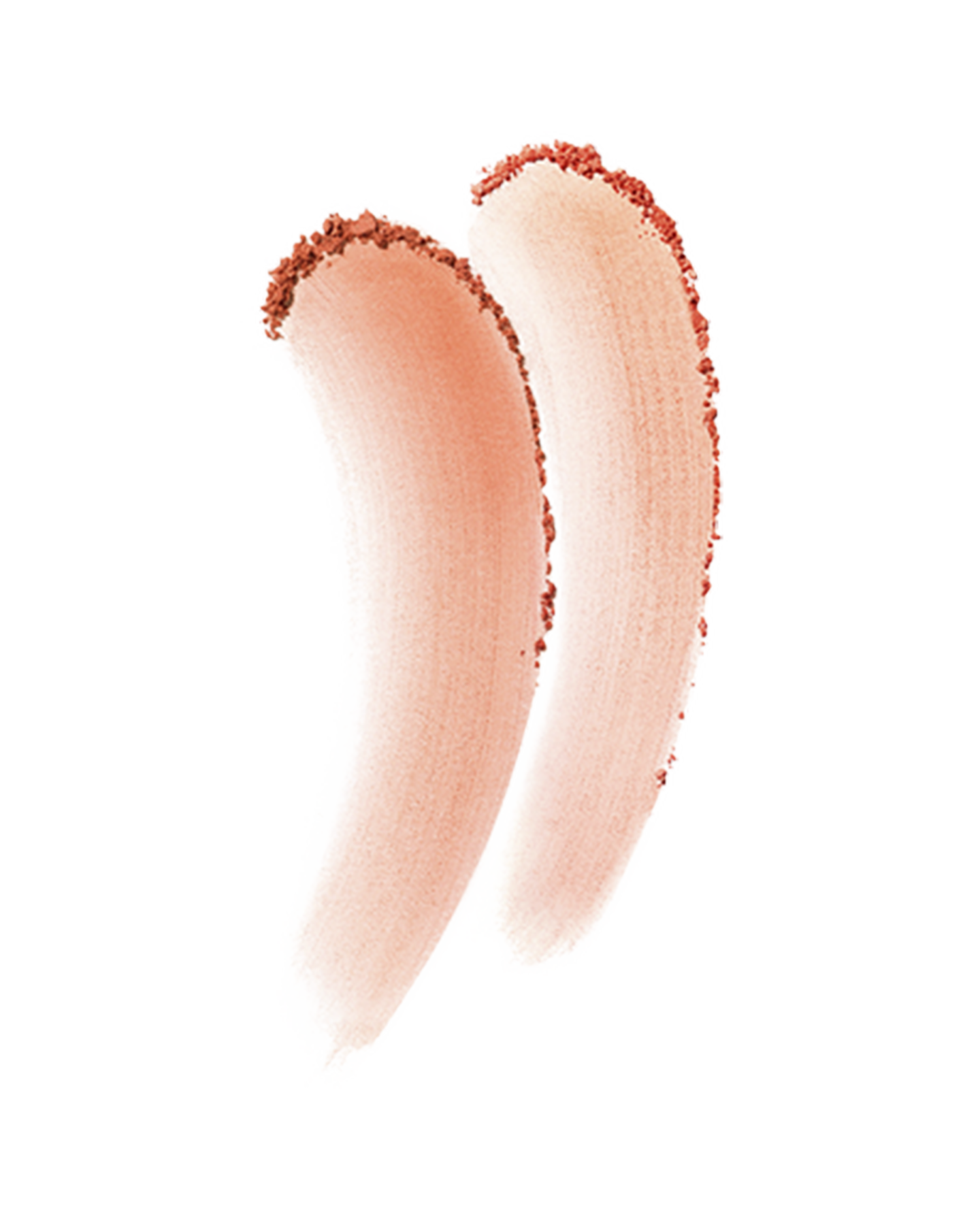 Photo of a soft color payoff with fine powder particles spreading, creating a gentle texture.  Shade: 103.
