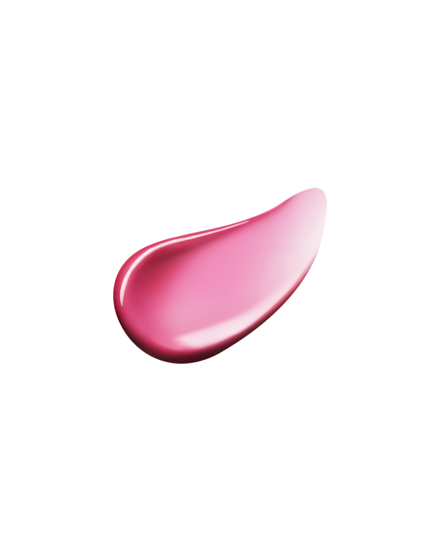 Photo of a Dewy texture with a glossy finish that stands out under the light. SHADE: Playful Pink.